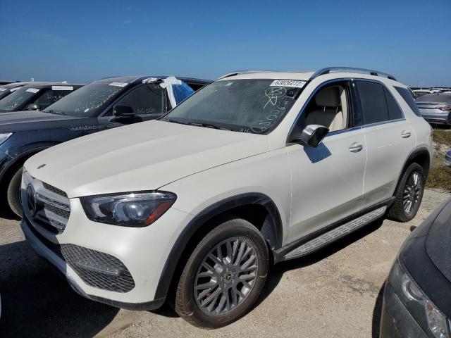 4JGFB5KB7NA693971 - 2022 MERCEDES-BENZ GLE 450 4MATIC WHITE photo 2