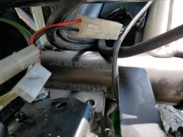 JKAEXEE19CDA05322 - 2012 KAWASAKI EX650 EC GREEN photo 9