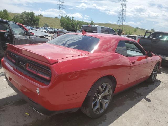 2C3CDZAT3FH723736 - 2015 DODGE CHALLENGER SXT RED photo 3