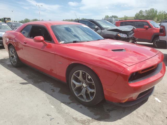 2C3CDZAT3FH723736 - 2015 DODGE CHALLENGER SXT RED photo 4