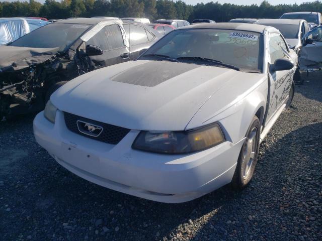 1FAFP40473F330600 - 2003 FORD MUSTANG WHITE photo 2