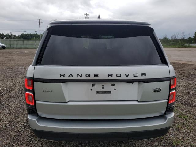 SALGS2SV7KA521056 - 2019 LAND ROVER RANGE ROVE HSE SILVER photo 6