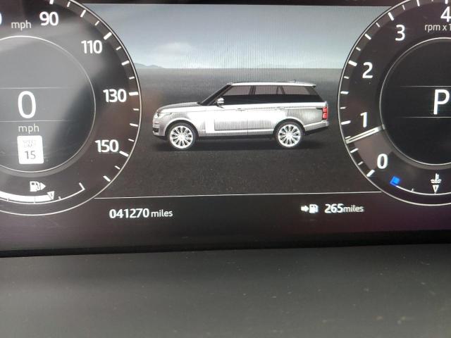SALGS2SV7KA521056 - 2019 LAND ROVER RANGE ROVE HSE SILVER photo 9
