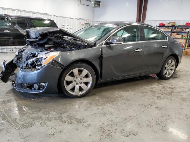 2G4GP5EX1E9283059 - 2014 BUICK REGAL PREMIUM GRAY photo 1