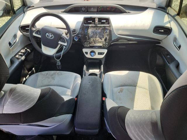 JTDKBRFU5J3075553 - 2018 TOYOTA PRIUS WHITE photo 8