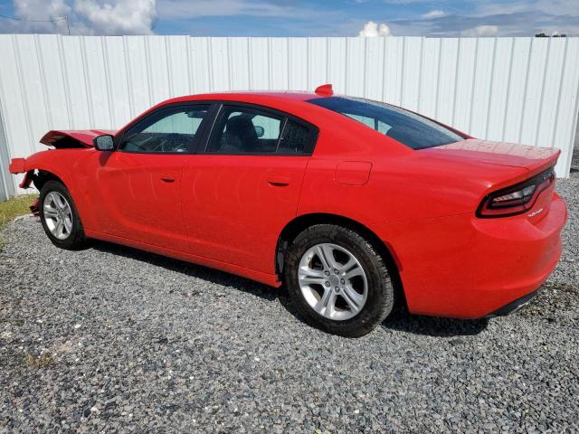 2C3CDXBGXPH690838 - 2023 DODGE CHARGER SXT RED photo 2