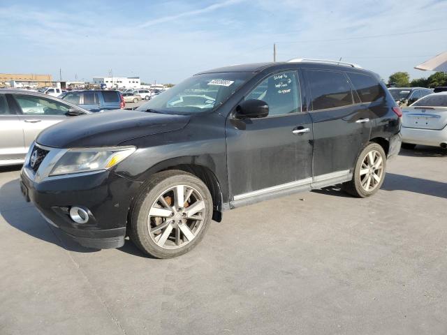 5N1AR2MMXEC732155 - 2014 NISSAN PATHFINDER S BLACK photo 1