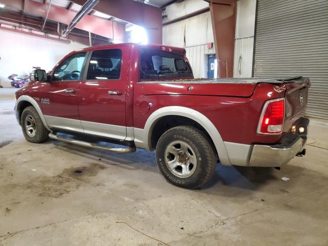 1C6RR7NT7ES131759 - 2014 RAM 1500 LARAMIE MAROON photo 2