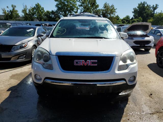 1GKKVRED9CJ200601 - 2012 GMC ACADIA SLT-1 WHITE photo 5