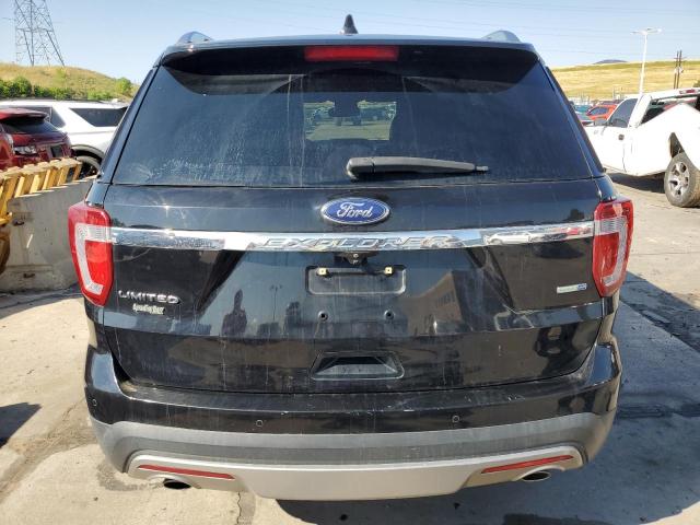 1FM5K8F83GGC06874 - 2016 FORD EXPLORER LIMITED BLACK photo 6