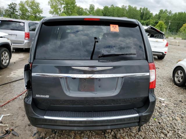 2C4RC1CG4CR410937 - 2012 CHRYSLER TOWN & COU TOURING L BLACK photo 6