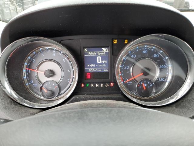 2C4RC1CG4CR410937 - 2012 CHRYSLER TOWN & COU TOURING L BLACK photo 9