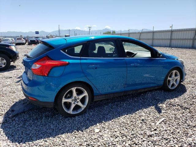 1FAHP3N21CL343418 - 2012 FORD FOCUS TITANIUM BLUE photo 3