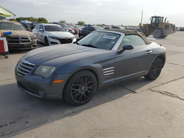 1C3AN65L56X068875 - 2006 CHRYSLER CROSSFIRE LIMITED GRAY photo 1