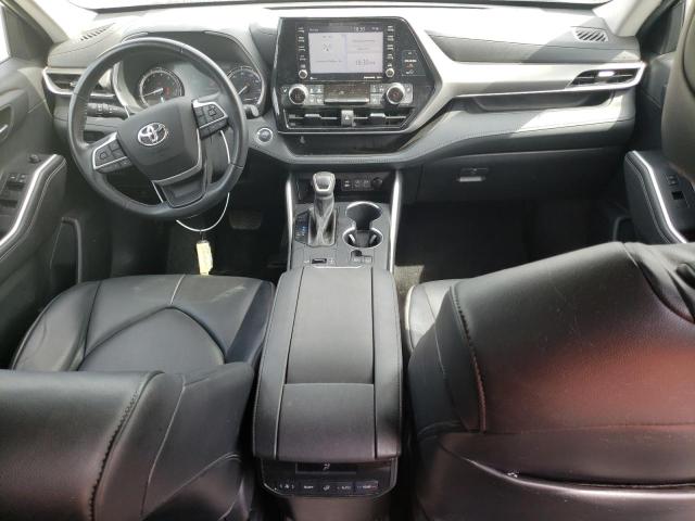 5TDGZRAH3NS547359 - 2022 TOYOTA HIGHLANDER XLE Մոխրագույն լուսանկար 8