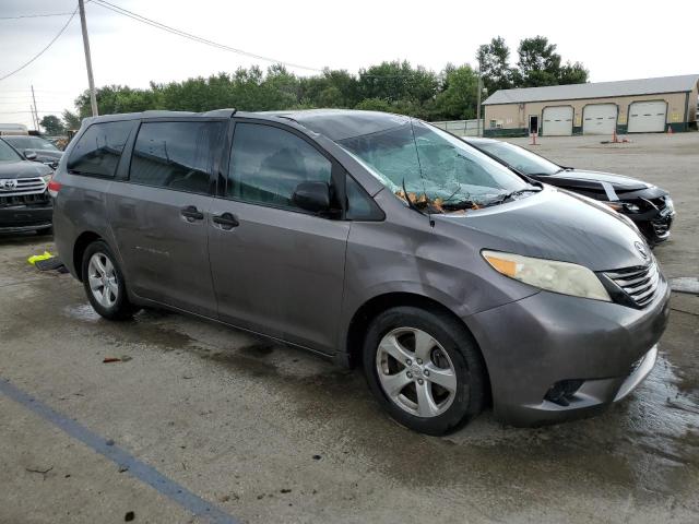 5TDZK3DC3BS061477 - 2011 TOYOTA SIENNA CHARCOAL photo 4