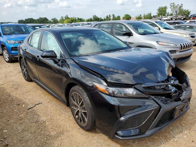 4T1T11AK3PU803464 - 2023 TOYOTA CAMRY SE NIGHT SHADE BLACK photo 4