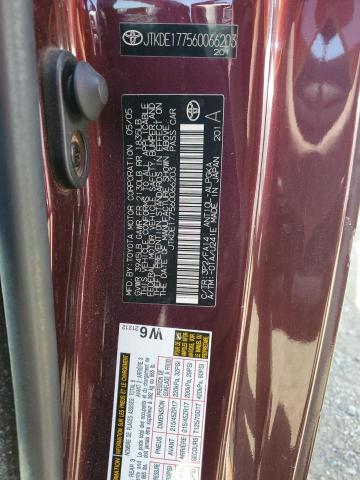 JTKDE177560066203 - 2006 TOYOTA SCION TC Bənövşəyi foto 12