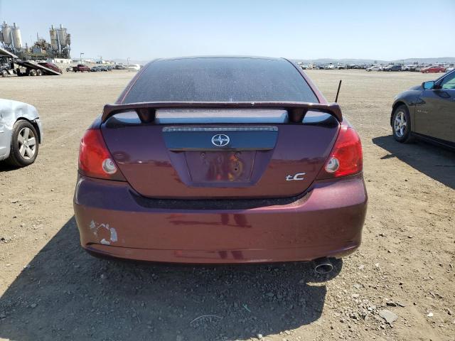 JTKDE177560066203 - 2006 TOYOTA SCION TC Bənövşəyi foto 6