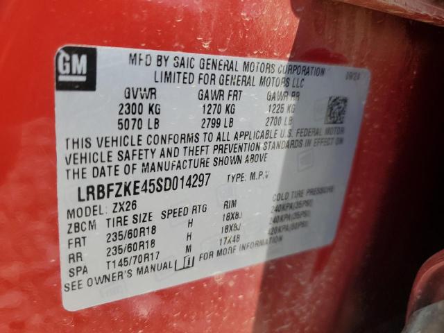 LRBFZKE45SD014297 - 2025 BUICK ENVISION PREFERRED Rot Foto 13