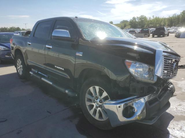 5TFHW5F18AX141633 - 2010 TOYOTA TUNDRA CREWMAX LIMITED BLACK photo 4