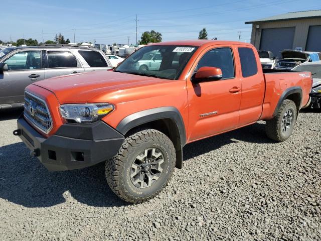 5TFSZ5ANXHX078388 - 2017 TOYOTA TACOMA ACCESS CAB ნარინჯისფერი ფოტო 1