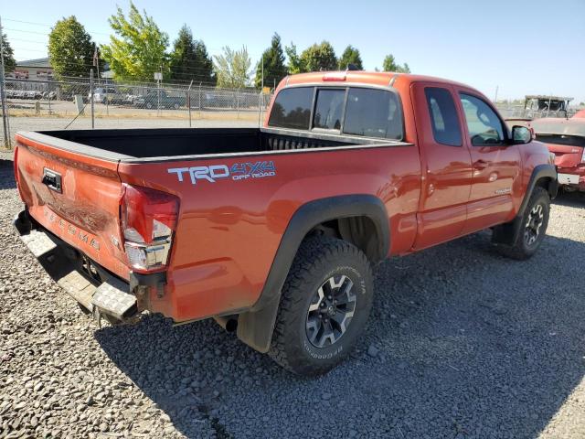 5TFSZ5ANXHX078388 - 2017 TOYOTA TACOMA ACCESS CAB ნარინჯისფერი ფოტო 3