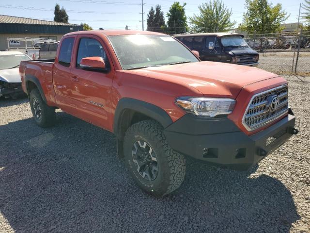 5TFSZ5ANXHX078388 - 2017 TOYOTA TACOMA ACCESS CAB ნარინჯისფერი ფოტო 4
