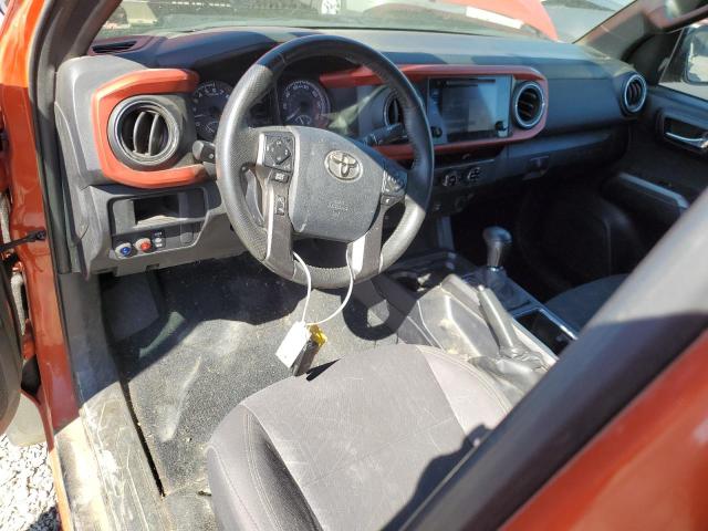 5TFSZ5ANXHX078388 - 2017 TOYOTA TACOMA ACCESS CAB ნარინჯისფერი ფოტო 8