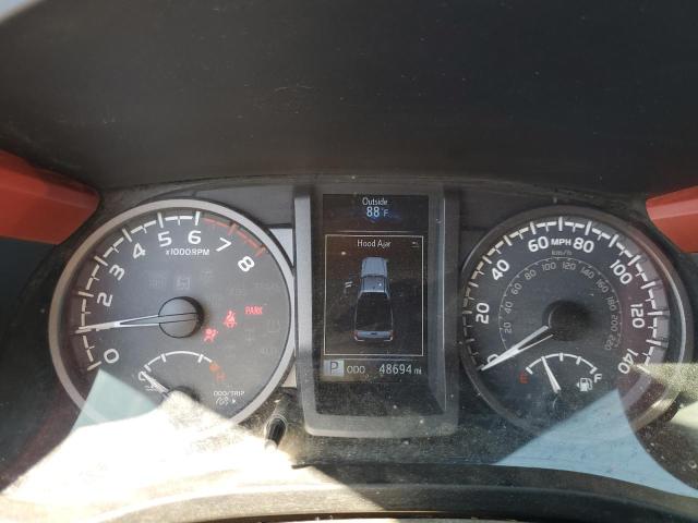 5TFSZ5ANXHX078388 - 2017 TOYOTA TACOMA ACCESS CAB ნარინჯისფერი ფოტო 9