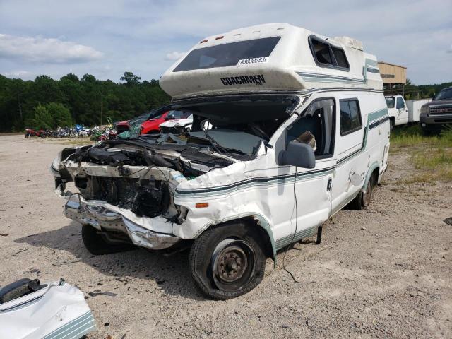 1FDHS24H0NHA71521 - 1992 FORD ECONOLINE E250 SUPER DUTY VAN WHITE photo 2