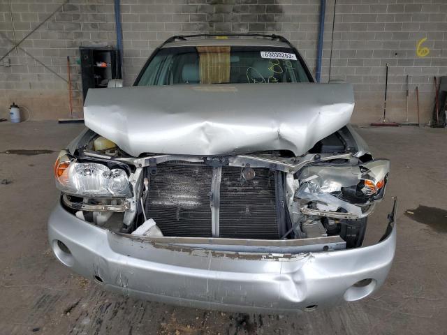 JTEGP21A540002101 - 2004 TOYOTA HIGHLANDER BASE SILVER photo 5