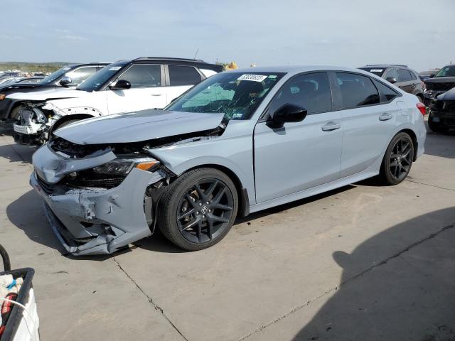 2HGFE2F54NH602057 - 2022 HONDA CIVIC SPORT 灰色 照片 1