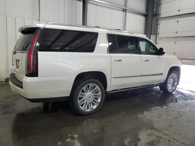 1GYS4UKJ3FR649655 - 2015 CADILLAC ESCALADE ESV PLATINUM Ақ фото 3