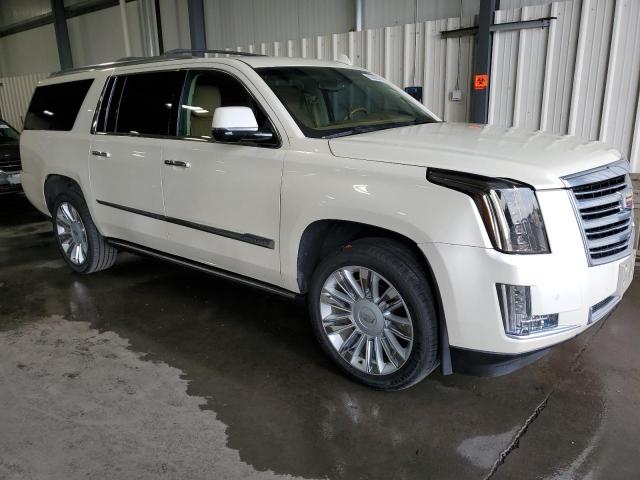1GYS4UKJ3FR649655 - 2015 CADILLAC ESCALADE ESV PLATINUM Ақ фото 4