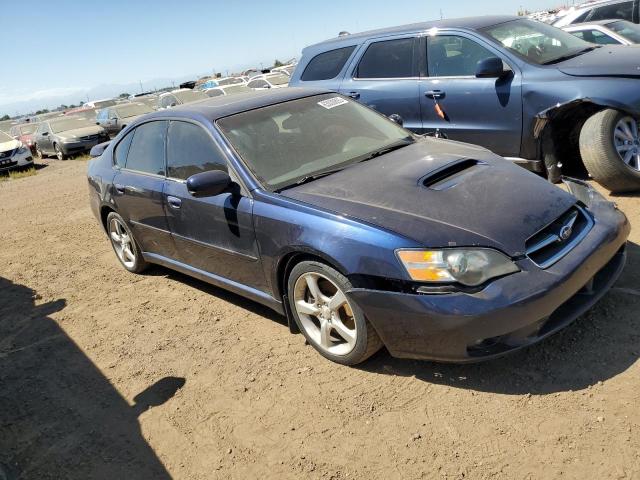 4S3BL676656218381 - 2005 SUBARU LEGACY GT LIMITED BLUE photo 4