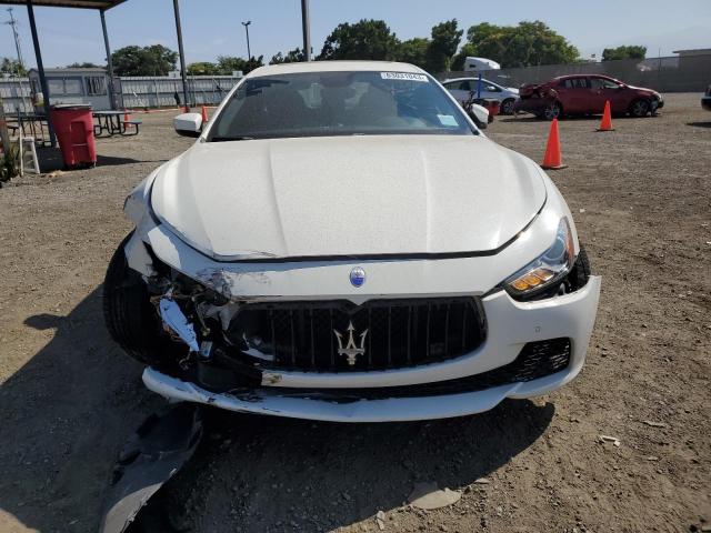 ZAM57XSA6H1226528 - 2017 MASERATI GHIBLI WHITE photo 5