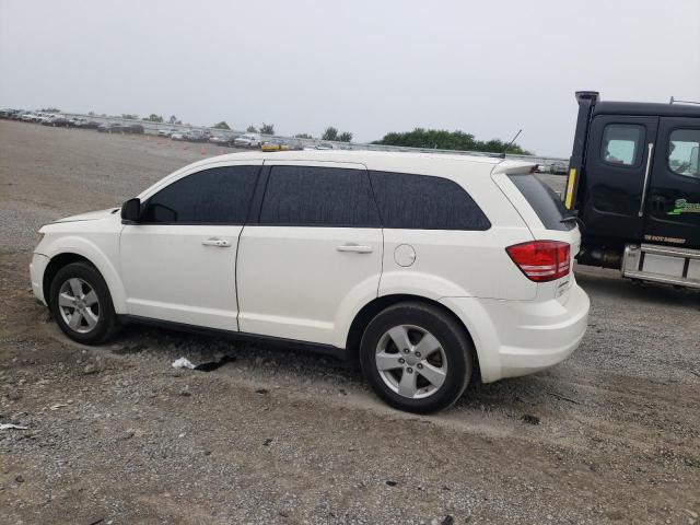 3C4PDCAB6DT577497 - 2013 DODGE JOURNEY SE WHITE photo 2