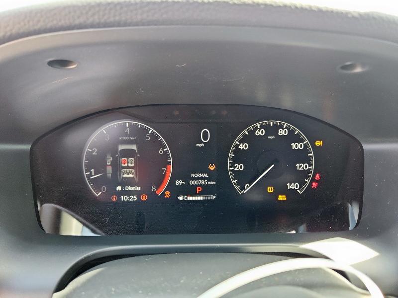 3CZRZ1H59SM742846 - 2025 HONDA HR-V SPORT WHITE photo 9