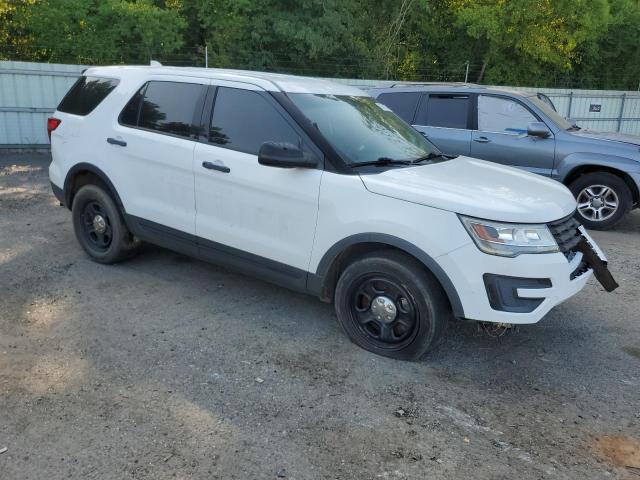 1FM5K8AR3HGA79481 - 2017 FORD EXPLORER POLICE INTERCEPTOR 白色 照片 4