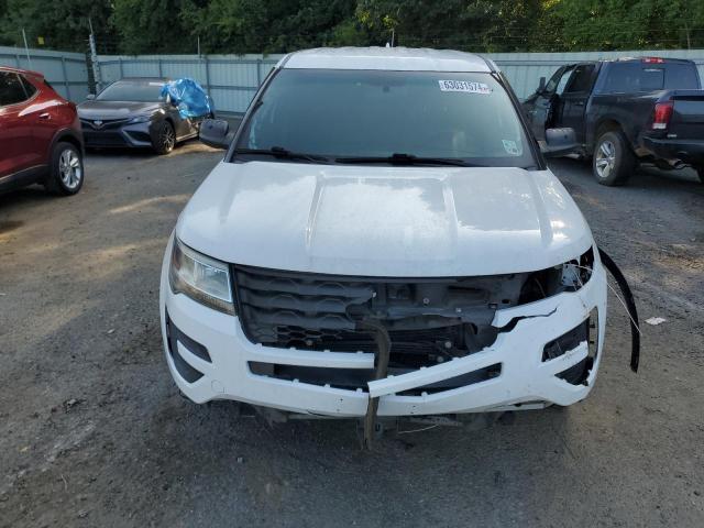 1FM5K8AR3HGA79481 - 2017 FORD EXPLORER POLICE INTERCEPTOR 白色 照片 5