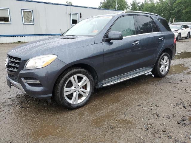 4JGDA5HB6FA556670 - 2015 MERCEDES-BENZ ML 350 4MATIC GRAY photo 1