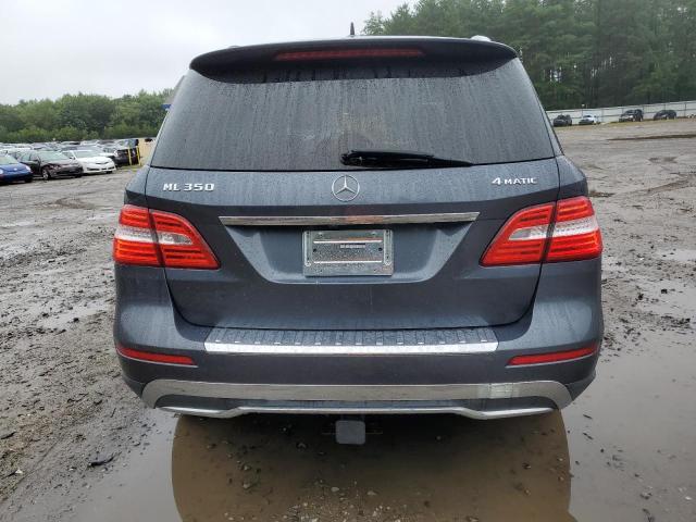 4JGDA5HB6FA556670 - 2015 MERCEDES-BENZ ML 350 4MATIC GRAY photo 6