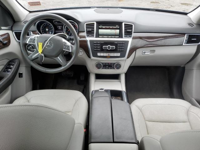 4JGDA5HB6FA556670 - 2015 MERCEDES-BENZ ML 350 4MATIC GRAY photo 8