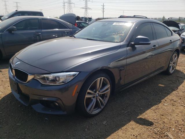 WBA4B3C54GG344322 - 2016 BMW 435 XI GRAN COUPE GRAY photo 1