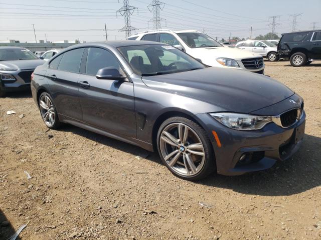 WBA4B3C54GG344322 - 2016 BMW 435 XI GRAN COUPE GRAY photo 4