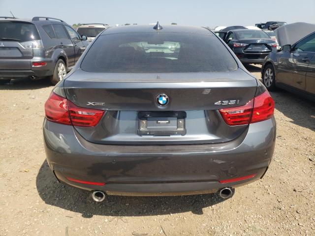 WBA4B3C54GG344322 - 2016 BMW 435 XI GRAN COUPE GRAY photo 6