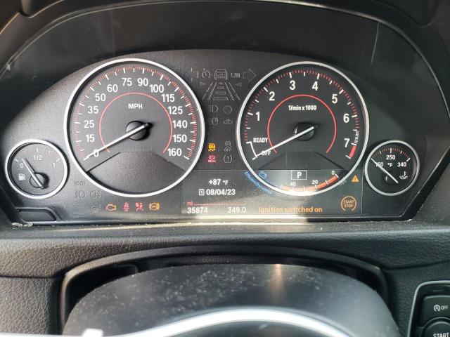 WBA4B3C54GG344322 - 2016 BMW 435 XI GRAN COUPE GRAY photo 9