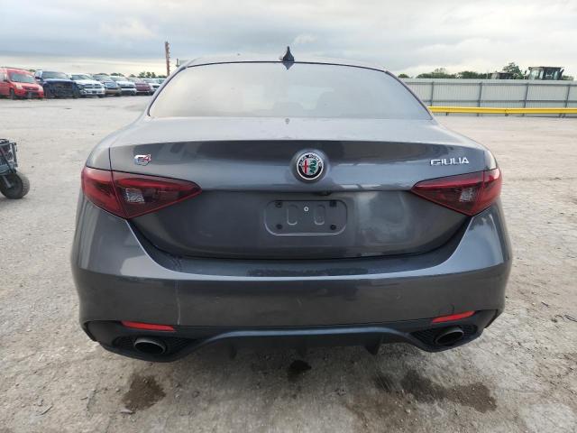 ZARFAEEN0J7570684 - 2018 ALFA ROMEO GIULIA TI Q4 GRAY photo 6