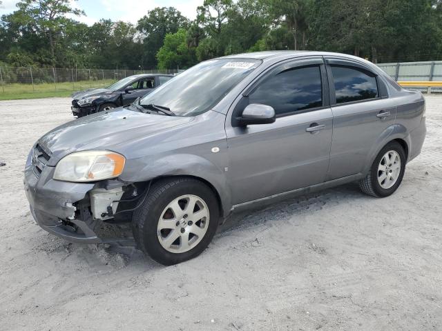 KL1TD56668B154097 - 2008 CHEVROLET AVEO BASE GRAY photo 1